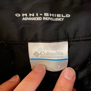 Columbia Omni Shield Pants, Black